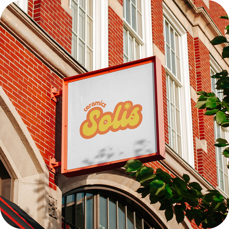 Solis Ceramics Logo Design